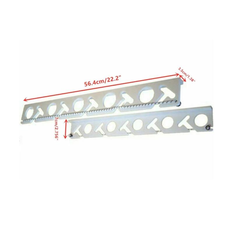 Подставка для удилищ на 10 удилищ, стойка для хранения, горизонтальная, часть для рыбалки