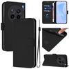For Vivo X200s 5G Case Solid Color Wallet Leather Phone Cover with Strap
