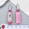 Подвески Ramune в мини-бутылочках: Самодельный кулон из смолы для ожерелья, брелока или сережек.