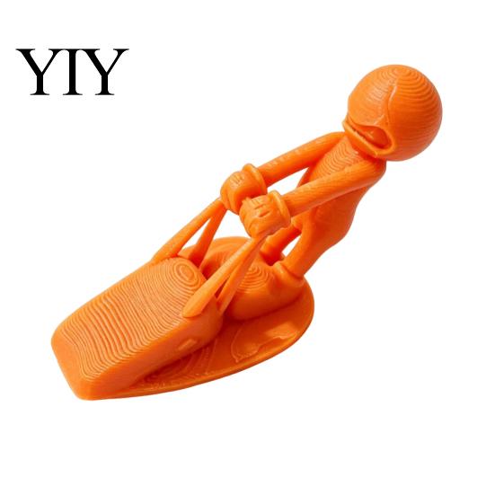 Carpet Doorstop 3D Printed Tugging Man Doorstop, Little Door Stopper Wedge, Anti-slip Floor for Home Living Room Bedroom Compact