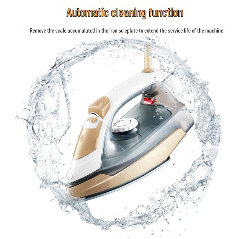 Компактный электрический паровой утюг двойного назначения для влажной и сухой глажки для дома