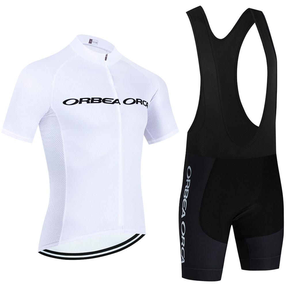 2026 Cycling Set Green Cycling Jersey Team ORBEA ORCA Bike Jersey Bibs Shorts Anti-Swear Ropa Ciclismo Bicycle Maillot Clothing