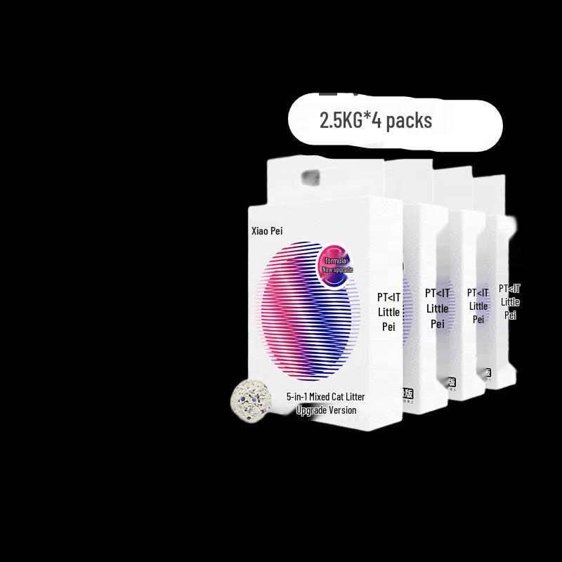 PETKIT 5-в-1 Активированный уголь Тофу и Бентонит Смешанный Кошачий Наполнитель
