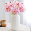 6 шт. реалистичные искусственные цветы цимбидиум настоящие на ощупь искусственные цветы для домашнего декора гостиной