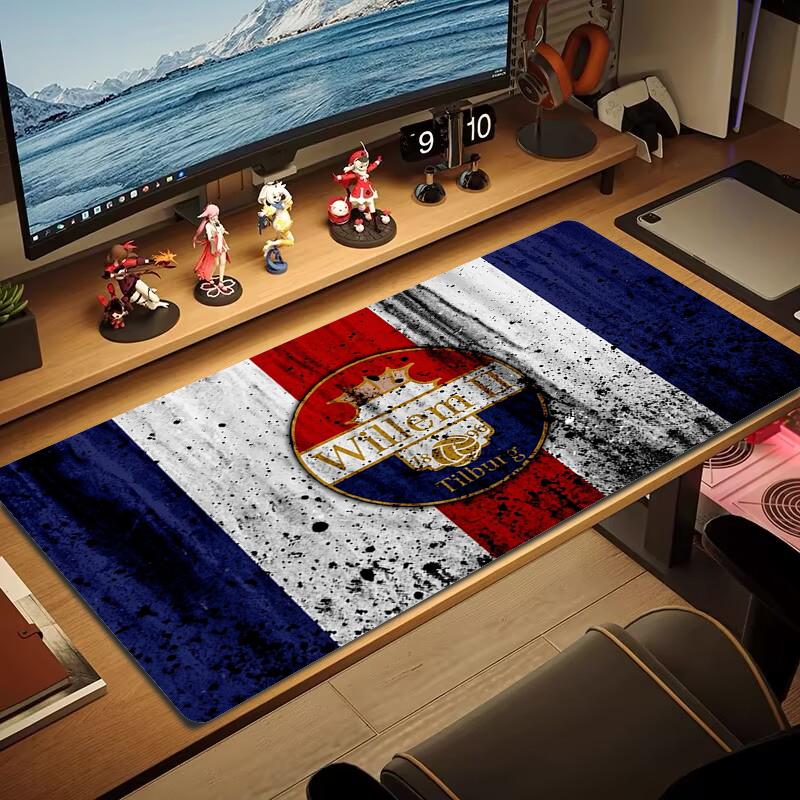 Willem Ii Mouse Pad Large Gaming Table Cushion Nonslip Laptop Tablet Big Mousepad Xxl Mat Mini Pc Playmat With Lock Edge