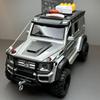 1/22 Модифицированная версия Benz G550 Металлическая модель автомобиля Литье под давлением Металлическая игрушка-симулятор Внедорожник Модель автомобиля Звук и свет Подарок для детей
