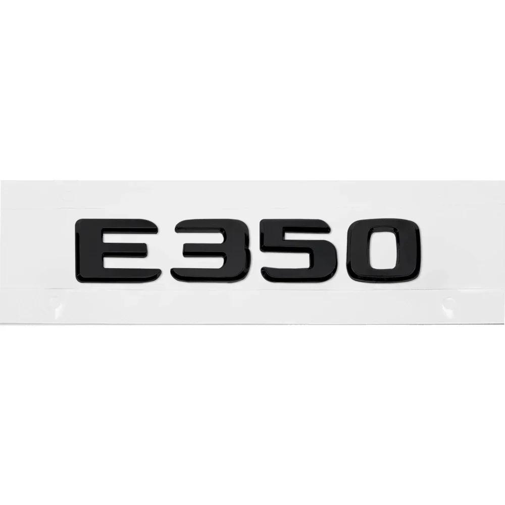 Пластик ABS E350 E350L E500 Багажник Задний Логотип Значок Эмблема Наклейка Для Mercedes Benz AMG E-Класс W207 W210 W211 W212 W213