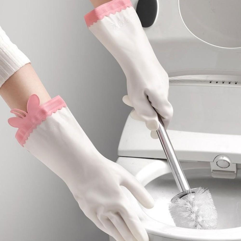 Non-Slip Waterproof Gloves Hanging Cleaning Gloves Reusable Household Gloves Scrubbing Pots