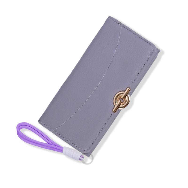 2025 Women's Luxury Tri-fold Leather Wallet - Multifunctional, Large Capacity PU Clutch