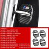 -4PCS Car Door Lock Cover Stickers For BMW 3 5 Series G30 G32 6GT X1 X2 X3 X5 G01 G02 F48 F39 G07 G11 F15 F20 G20 G05 Accessorie jvcr01