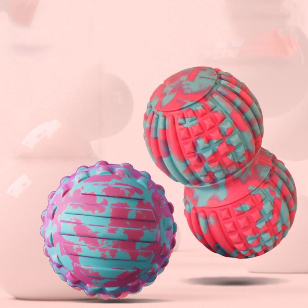 Muscle Tension Deep Tissue Fascia Massage Ball Trigger Point Pressure Massaging Peanut Ball Acupressure Ball Hand Foot Massage