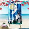 Полотенце Casper POSTER Пляжное, Большое Мягкое Быстросохнущее Полотенце для Пляжа Кемпинга Плавания
