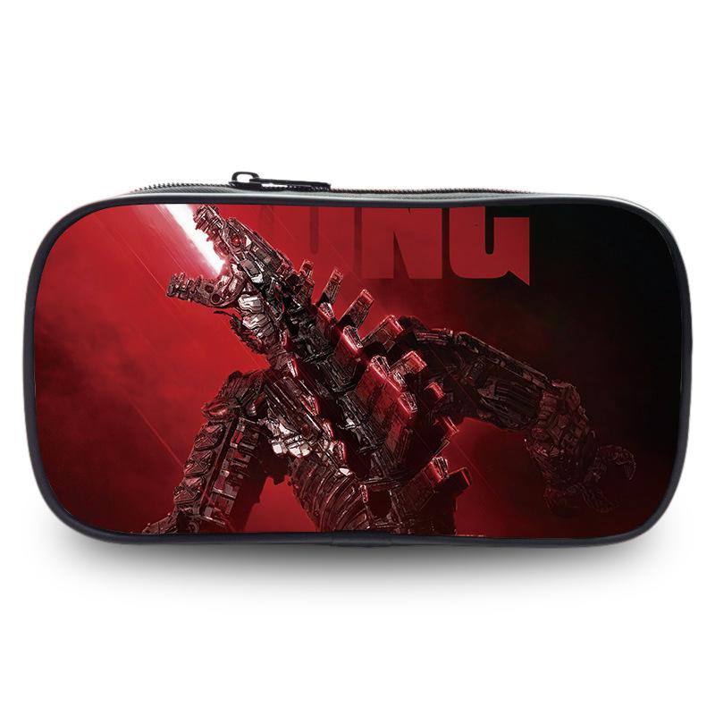 Godzilla Wars King Kong Pencil Case Stationery Case Pencil Case Student Office Pencil Bag Student Pencil Bag Stationery Storage Bag