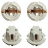 XXR-4PCS Brake Light Socket Tail Light Socket Holder 63216943036 For BMW 05-08 7 Series 06-10 X5 E53 E70 E65 X3 E83