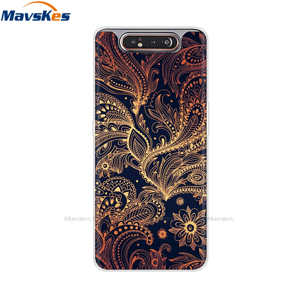 6.7'' Для Samsung Galaxy A80 Чехол Силиконовый Мягкий ТПУ Задняя Крышка Для Samsung Galaxy A90 A 80 Чехол для Телефона мягкий бампер A80 2019 Чехол