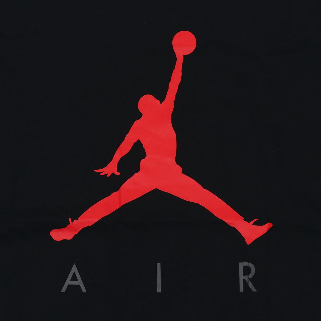Спортивная футболка с короткими рукавами и логотипом Air Jordan Flying Man, мужские топы, черный, красный, AV8451-010