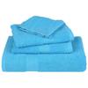 VidaXL Towels 10 Pcs Turquoise 100x200 Cm 360 G/m² 100% Cotton, Beach Towel, Guest Towel, Large Towel 136988