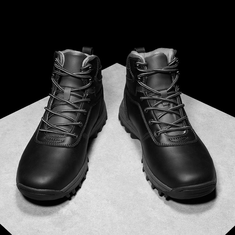 Snow Boots Men's Winter New Item with Plush Warm Cotton Shoes Thick Soled Men's Boots Northeast Thick Cotton Shoes