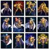 Японское классическое аниме 12 Saint Seiya Gold Saint, украшение, рисунок, настенная живопись, холст, живопись, настенные художественные принты, домашний декор для комнаты