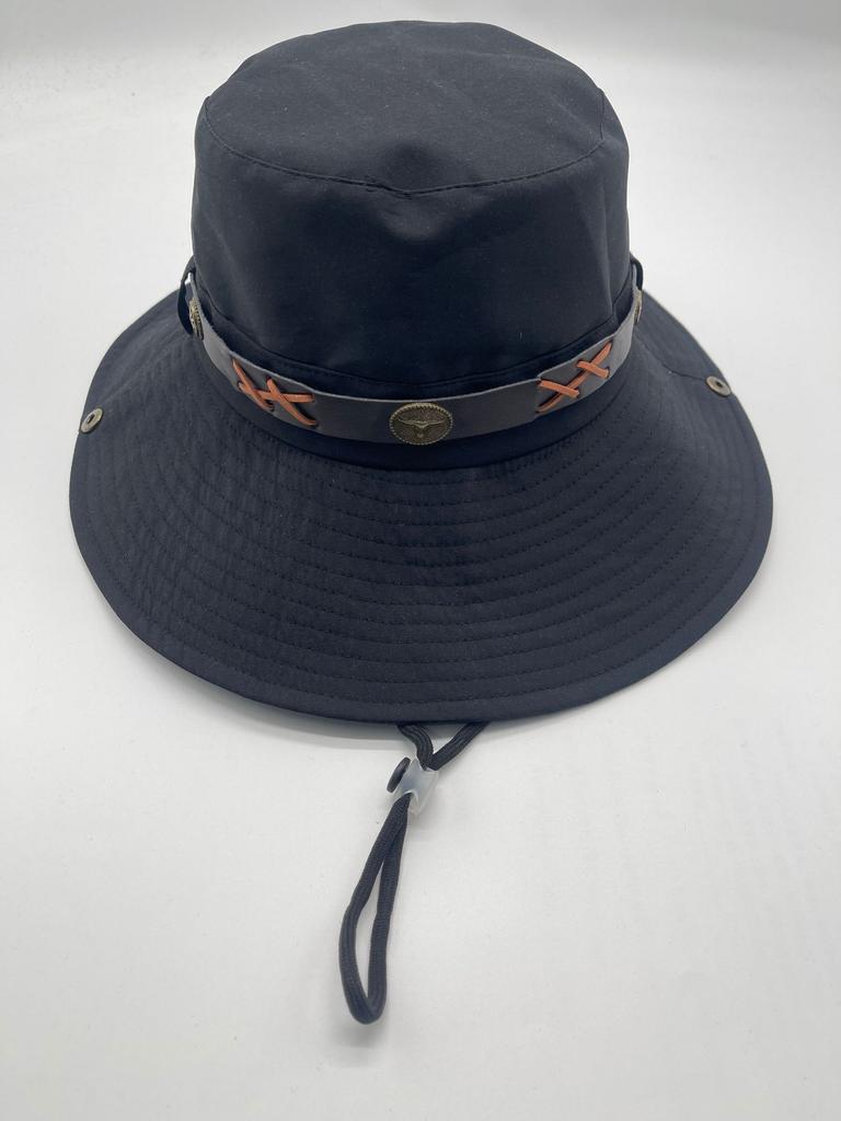 Outdoor Western Cowboy Exotic Eaves Flanged Bucket Hat Women's Camping Fishing Hat Sunshade Sun Protection Hat Tide