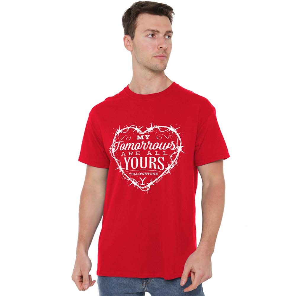 Yellowstone Unisex Adult My Tomorrows Are All Yours Rip & Beth T-Shirt