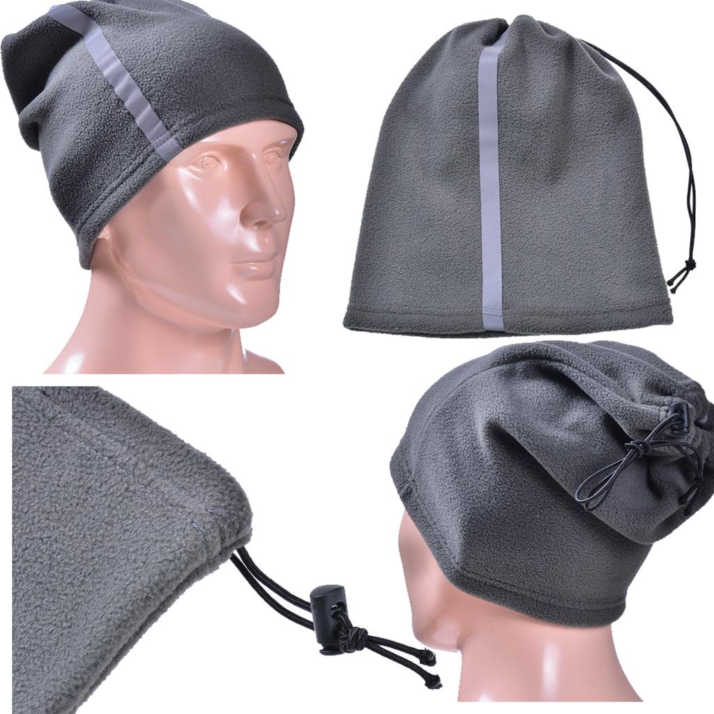 Регулируемые флисовые гетры, теплые светоотражающие защитные чехлы для лица, зимний теплый уличный спортивный шарф