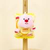 Adorable Plush Animal Keychain Cute Snack-inspired Teddy Bear And Puppy
