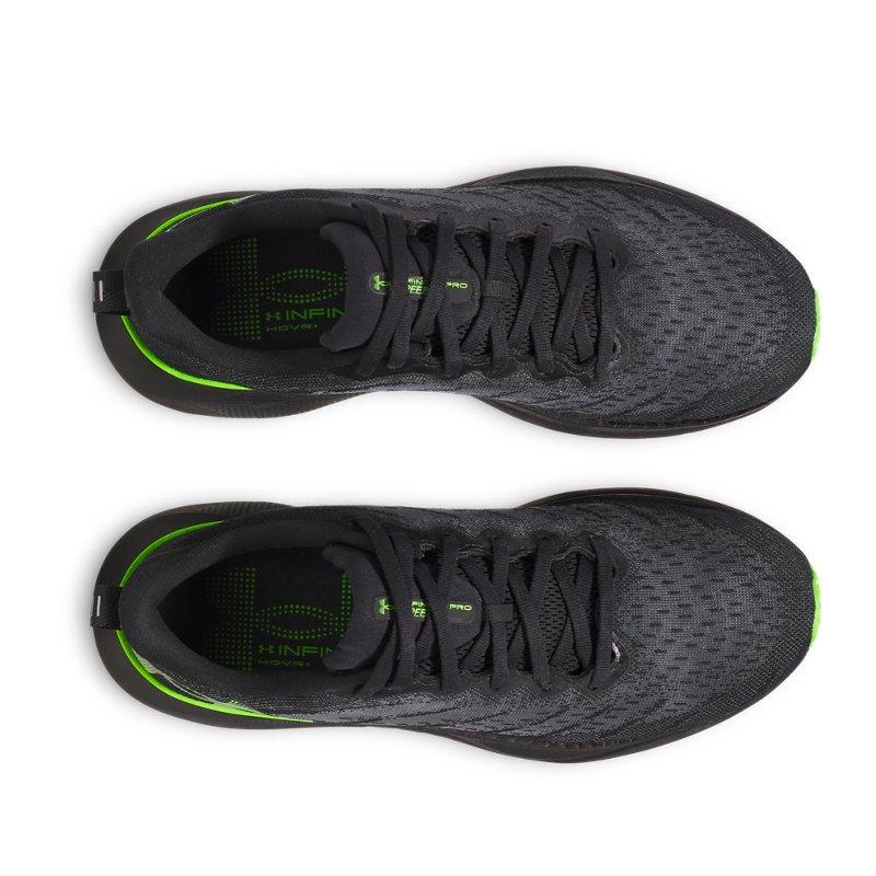 Under Armour Infinite Pro Breeze Удобные Мягкие Нескользящие Прочные Низкие Повседневные Гоночные Кроссовки для Бега Мужские кроссовки Черные 3027187-003