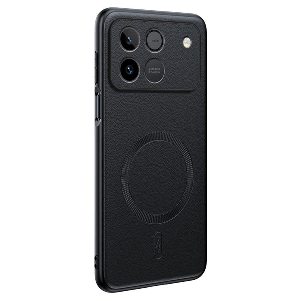 Для Honor Win RT 5G Магнитный чехол С кожаным покрытием TPU + PC Чехол для телефона