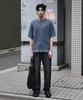 STCO Diems Premium Washed Round Knit Blue (Semi-Oversized Fit)_Dktxb71Osl
