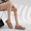 Женские лоферы, осенняя обувь на платформе в британском стиле в стиле Лолиты, форменная обувь Мэри Джейн Jk на низком каблуке, повседневная обувь для отдыха и работы на работе