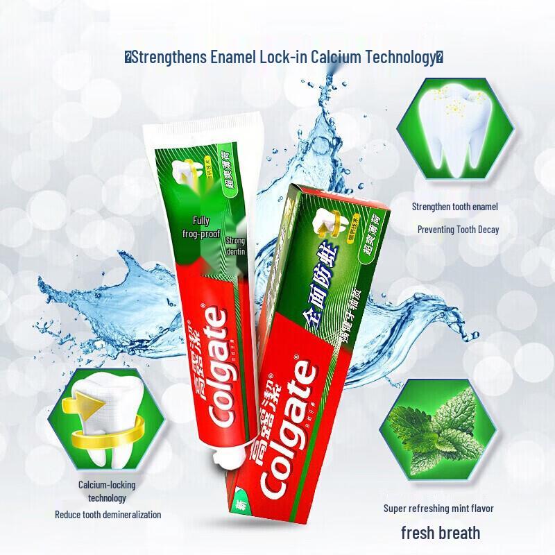 Colgate Total Anti-Cavity Extra Cool Mint Toothpaste