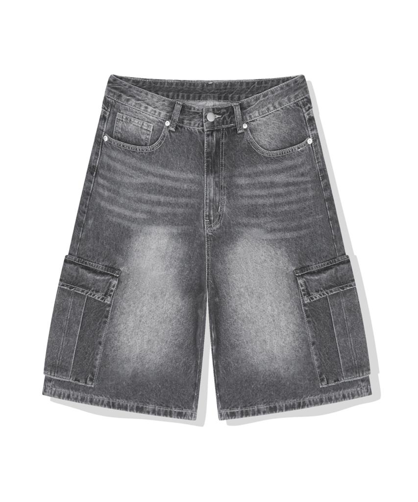ULIFEZIP City Cargo Bermuda Half Denim Shorts 3 Colors [Ulzd_0024]