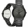 Men’s Analog Quartz Waterproof Black Wristwatch Business Casual Stylish Gentleman
