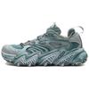 Кроссовки женские Li Ning X-Claw Cat Paw с амортизацией, нескользящие, с низким верхом, серо-туманно-зеленые AGLQ014-14