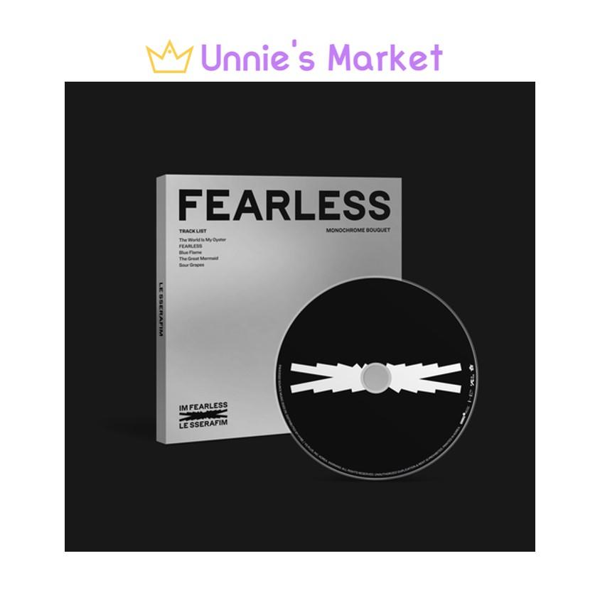 LE SSERAFIM FEARLESS Monoghrome Bouquet