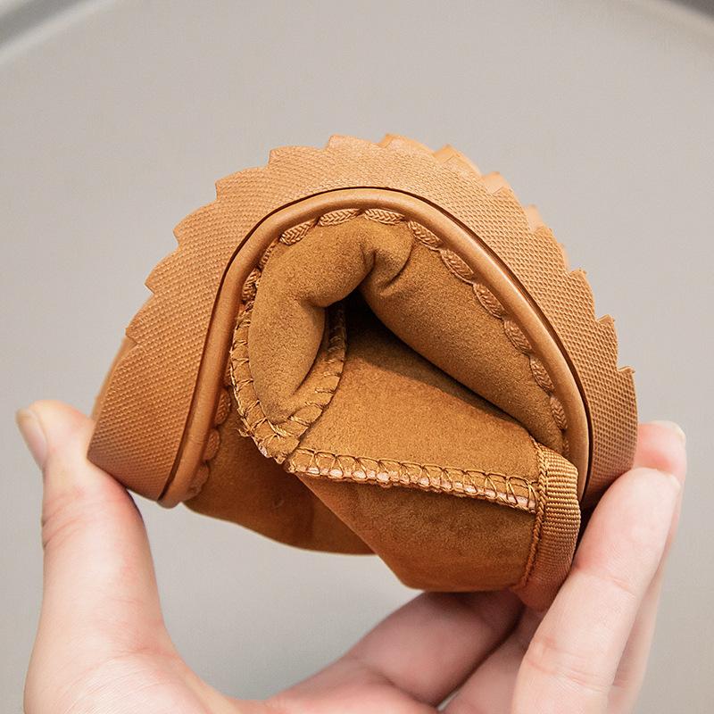 Children's Snow Boots Winter New Boys and Girls Cotton Shoes Thickened Warm Children's Snow Boots