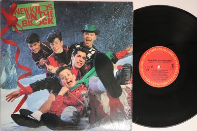 Виниловая пластинка NEW KIDS ON THE BLOCK Merry Merry Christmas C45280 COLUMBIA 1989 США Поп Б/у