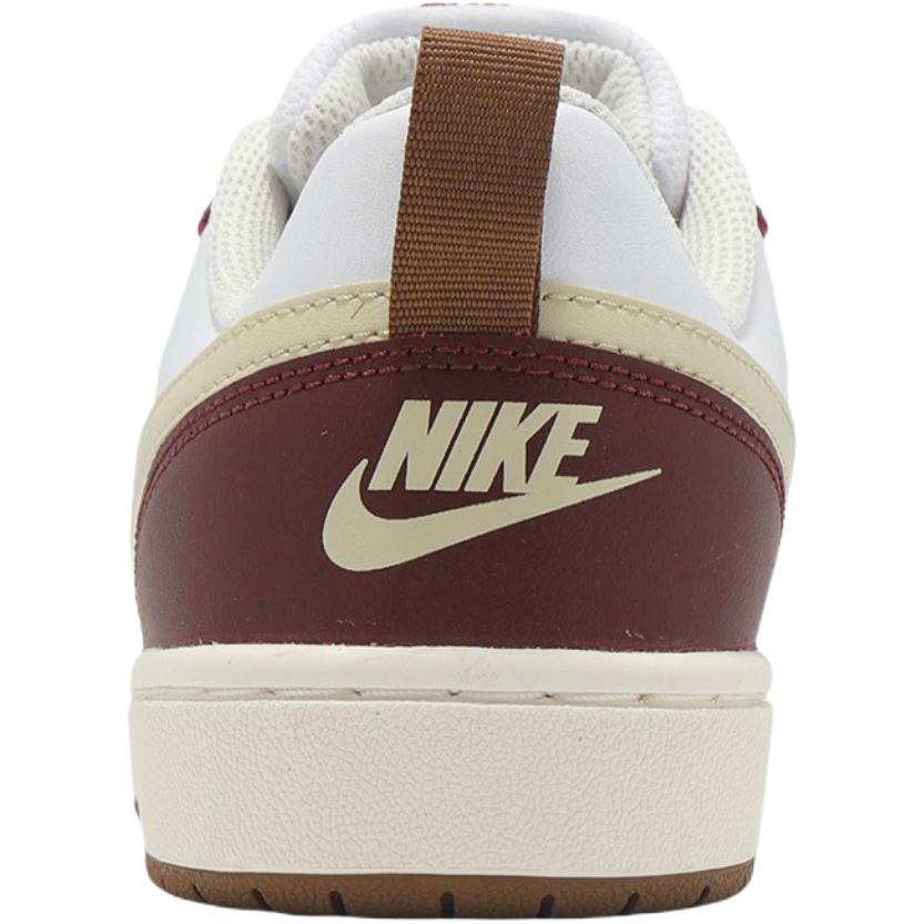 Nike Court Borough Low 2 GS Белый Светлый хаки Парус Детские кроссовки IB4706-121