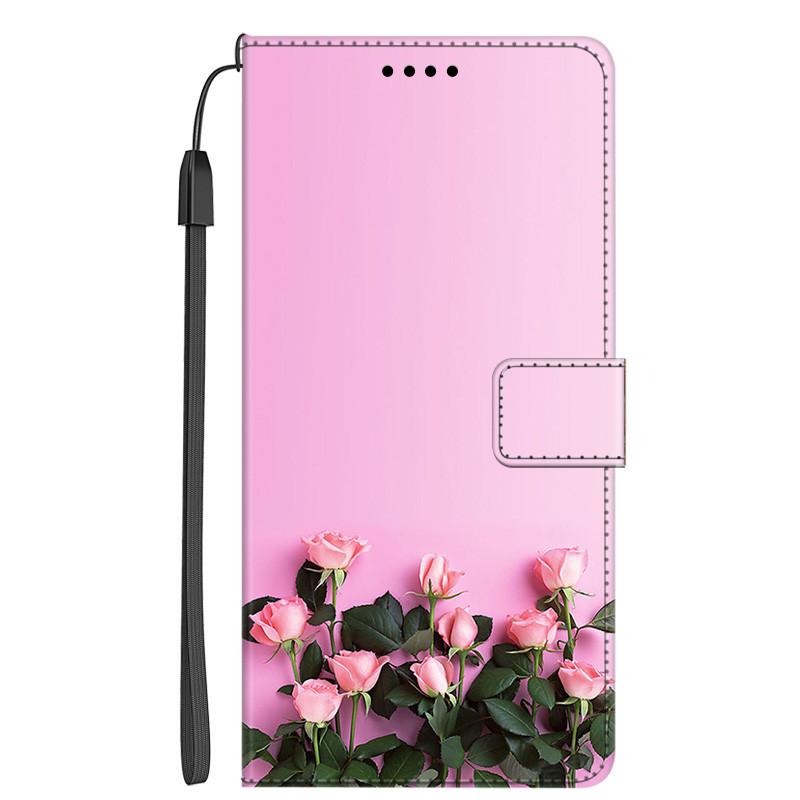 Цветочный Кошелек Кожаный Чехол Для Чехла для Samsung Galaxy M06 5G/F06 5G Чехол Подставка Флип Бампер для GalaxyM06 F06 Подставка Книжка Чехол