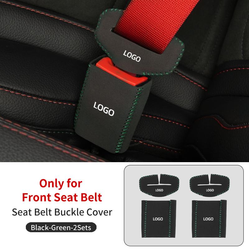 JEQS5 Car Seatbelt Buckle Cover Base Protector Case Accessories For Lexus IS250 IS200 CT200h GS300 LS430 RX450h LX570 IS300 ES