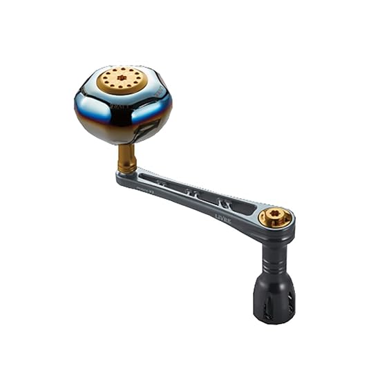 LIVRE 11191 Power 93 Shimano Right, Compatible with 8000-14000 Sizes, Gunmetal Plate + Gold G, PW93-