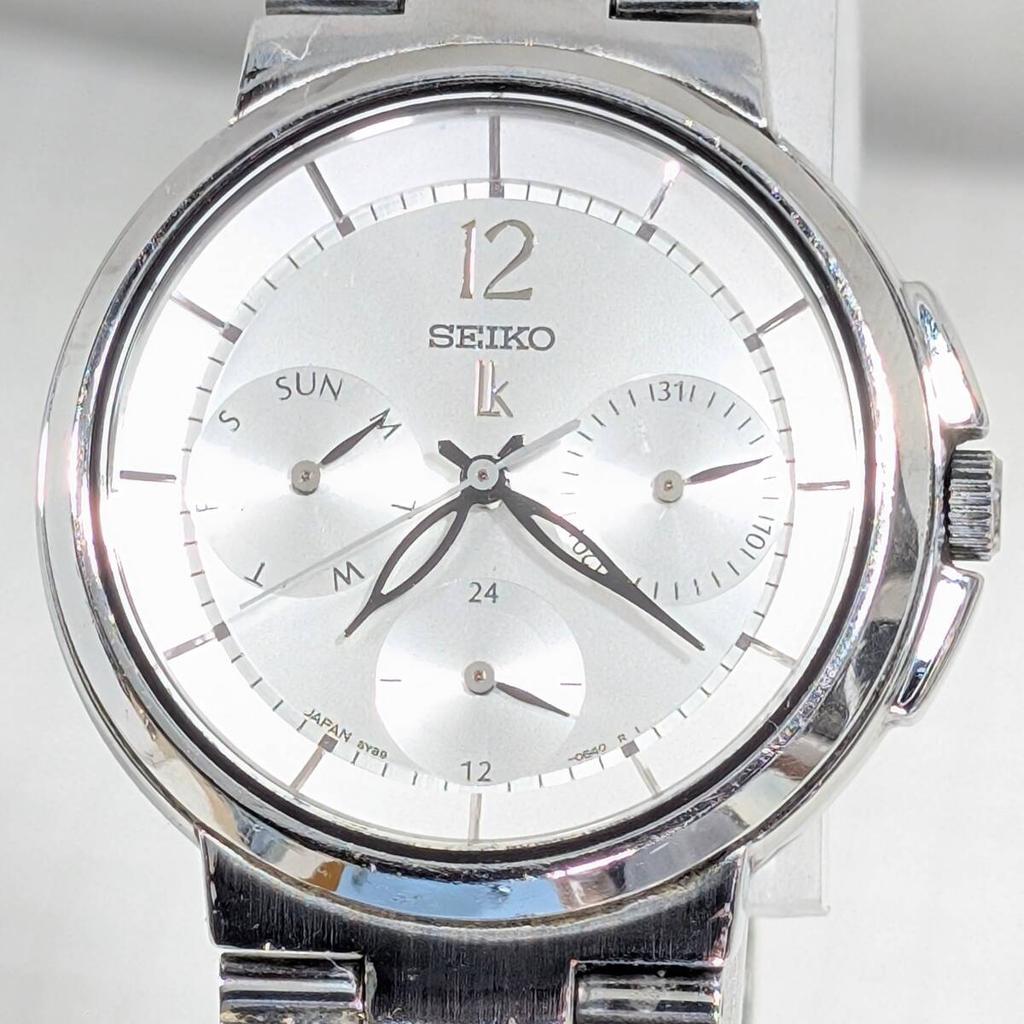 Женские часы SEIKO Lukia на батарейке, Заменены, Состояние, U-12