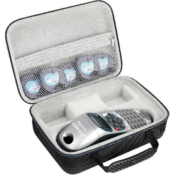 Case Compatible for DYMO LetraTag LT-100H DYMO Letra-tag 91201 Hand held Label Maker case for Label Maker Machine, Tape Cartirdges and More