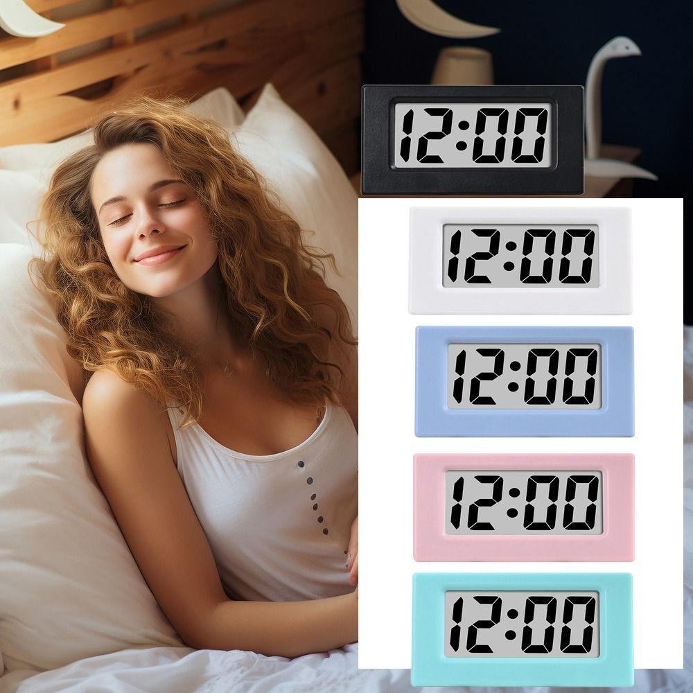 Mini Electronic Digital Clocks Portable Table Watch Screen Desktop Clock  Student