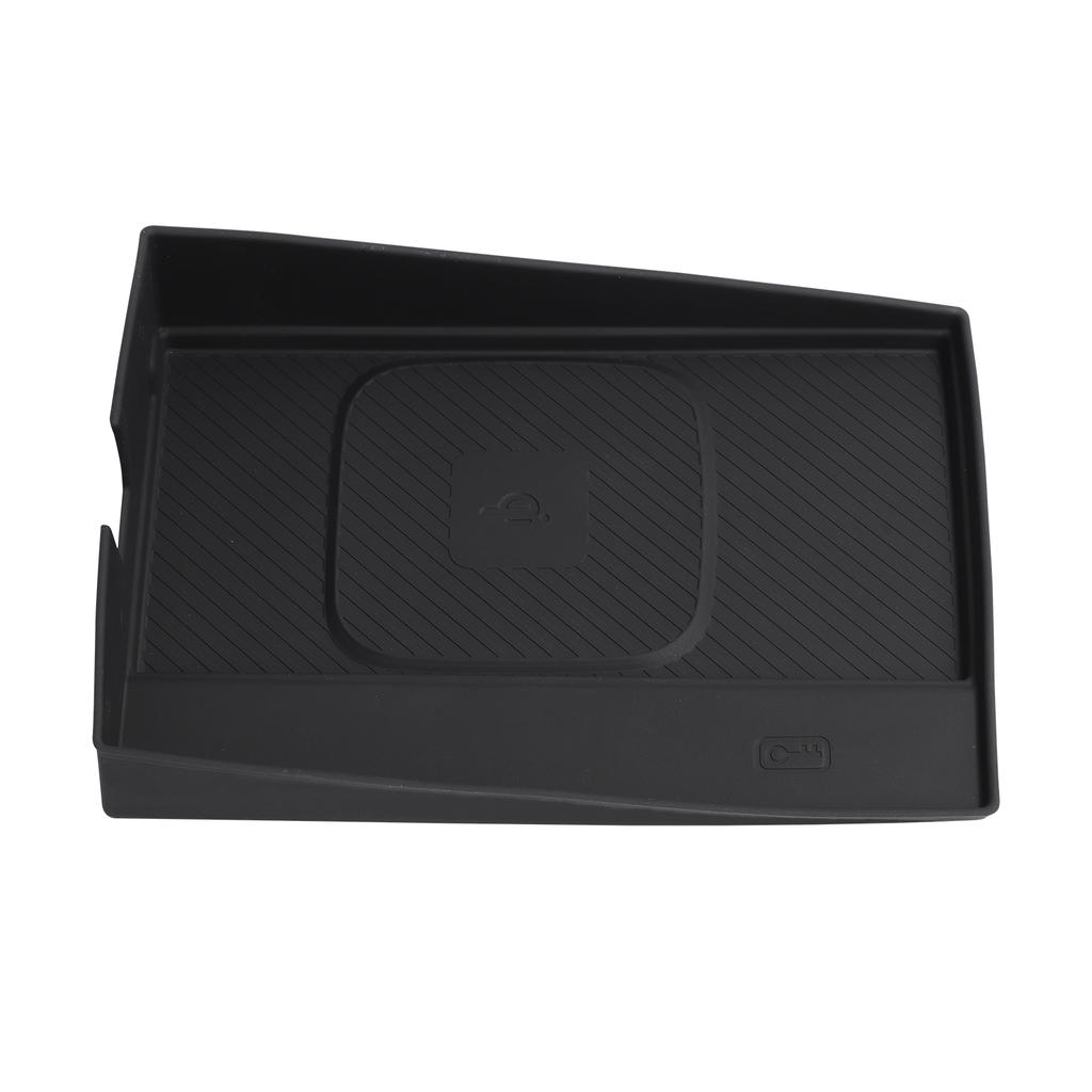 Левый/Правый руль для Kia EV9 2025-2025 Силиконовый коврик для беспроводной зарядки Нескользящее зарядное устройство для телефона Хранение Защитная накладка Аксессуары