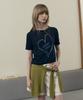 JUCYJUDY Linen Dot Graphic Knit Pullover J1Kt322A