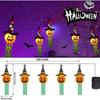 Guirlande LED Halloween - AIMOONSA - 5 citrouilles - 3 m - Télécommande - Étanche