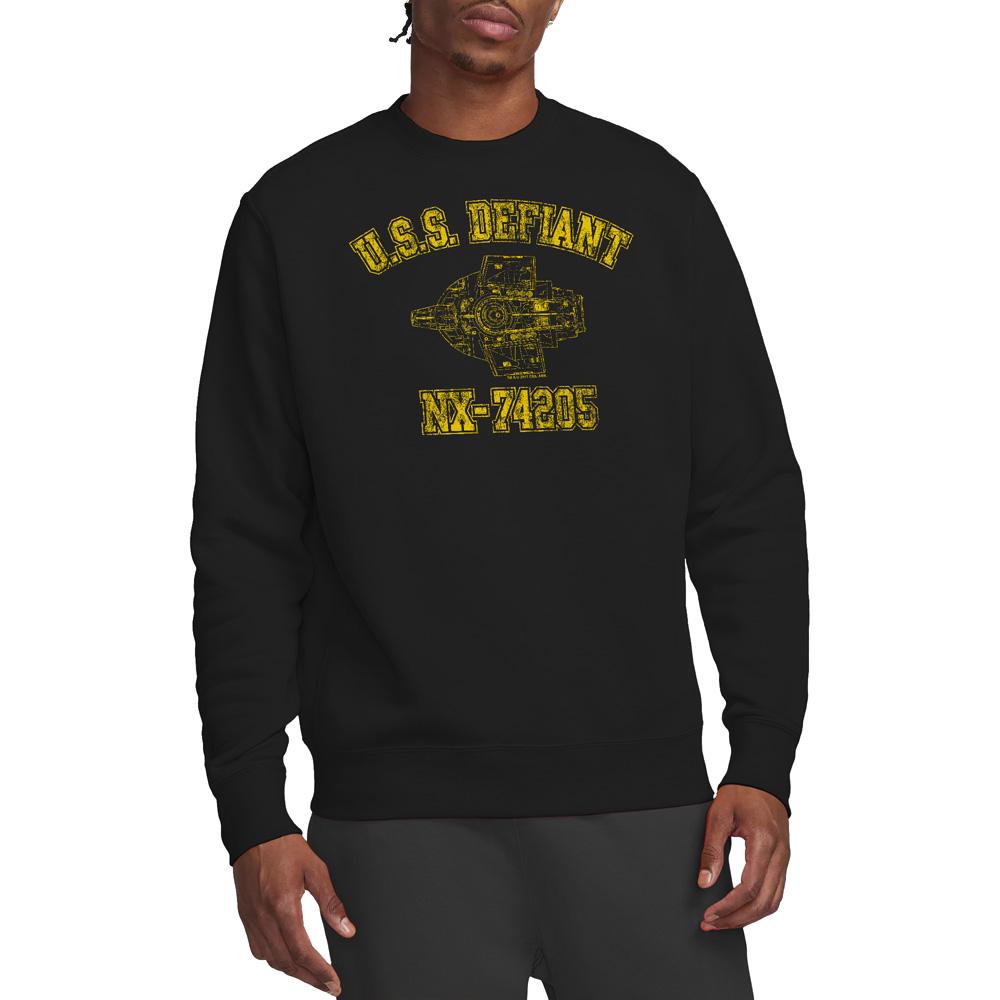 Star Trek Unisex Adult Defiant Athletic Sweatshirt