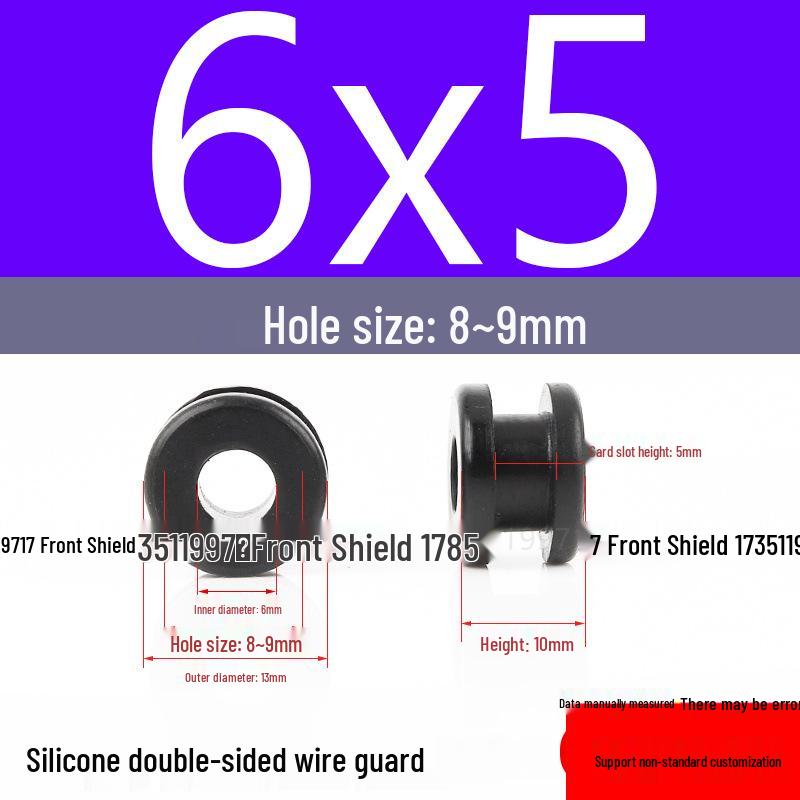 Силиконовая двусторонняя спираль для защиты провода, устойчивая к высоким и низким температурам, с приподнятым уплотнительным кольцом